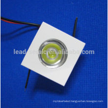 white shell mini dimmable 1w led light